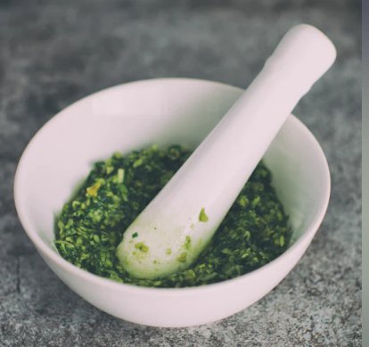 mortar and pestle